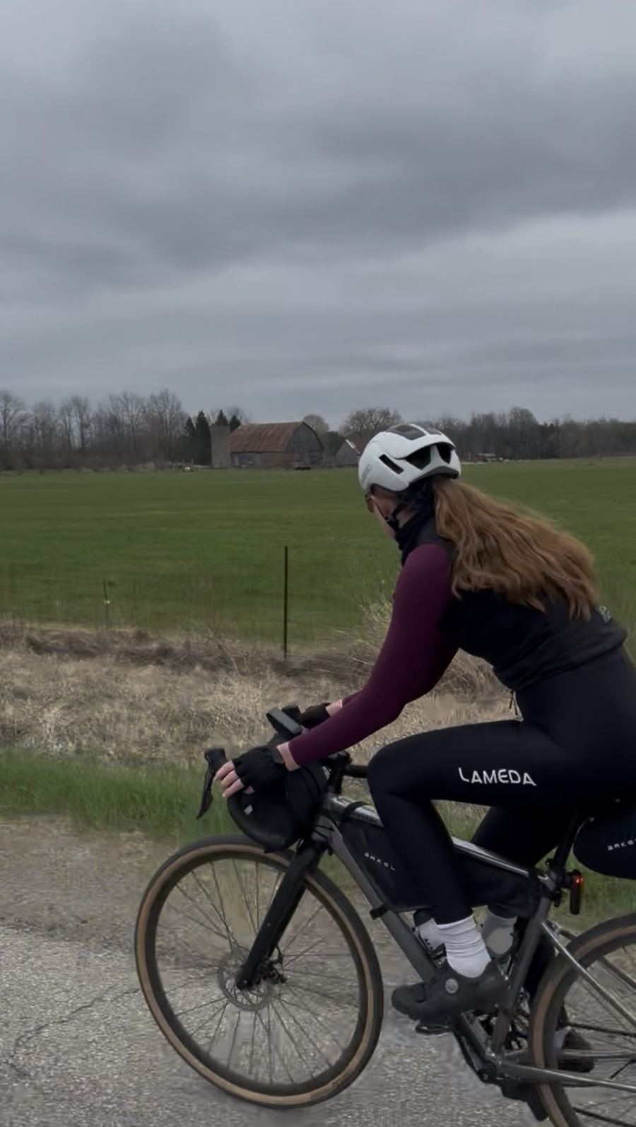 Gravel and back roads out of Brockville on day four